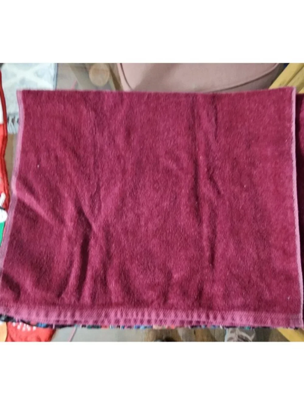 Burgandy Hand Towels